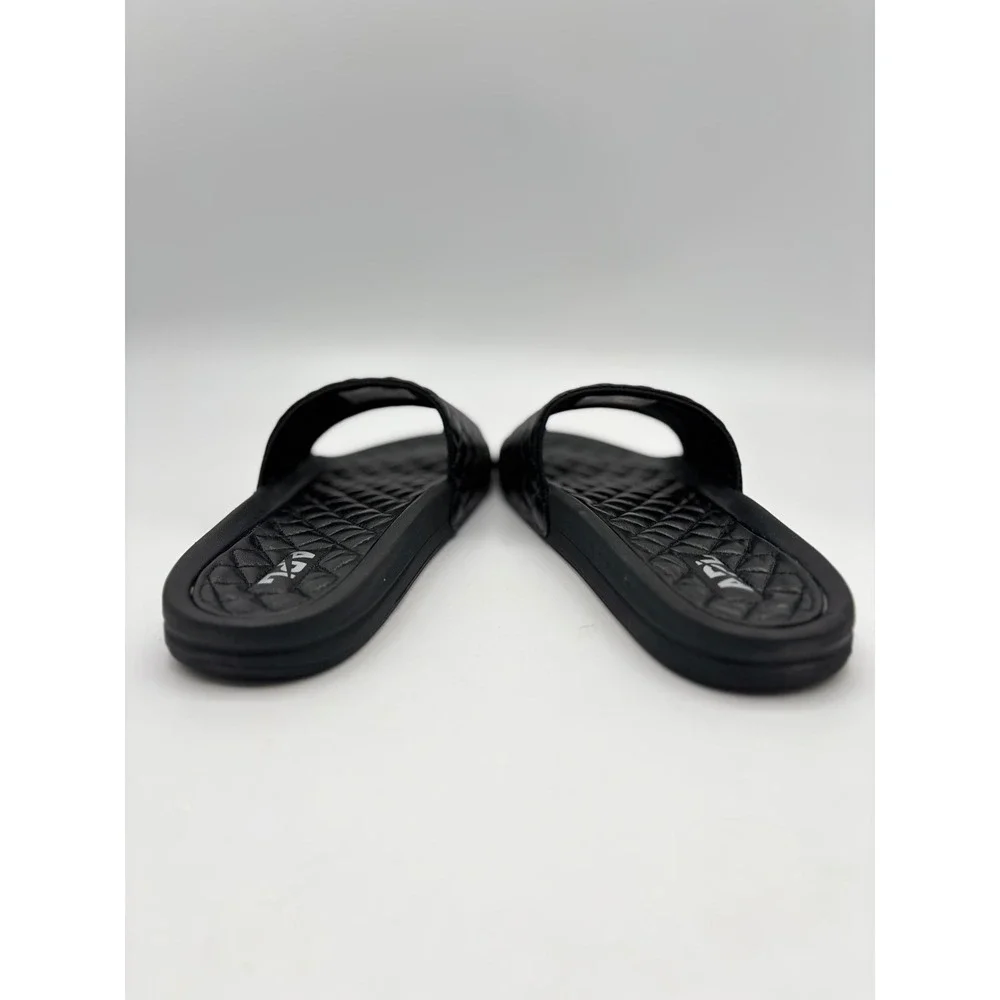 APL Athletic Propulsion Labs Lusso Quilted Slides Black Mens 8 Womens 9 Sandal